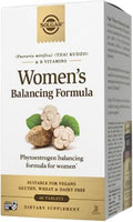 Solgar Women's Balancing Formula, 60 Tablets - Pueraria Mirifica - Phytoestrogen Balancing Formula, Energy Metabolism, Nervous System Health - Vegan, Gluten-Free, Dairy Free, Kosher - 60 Servings