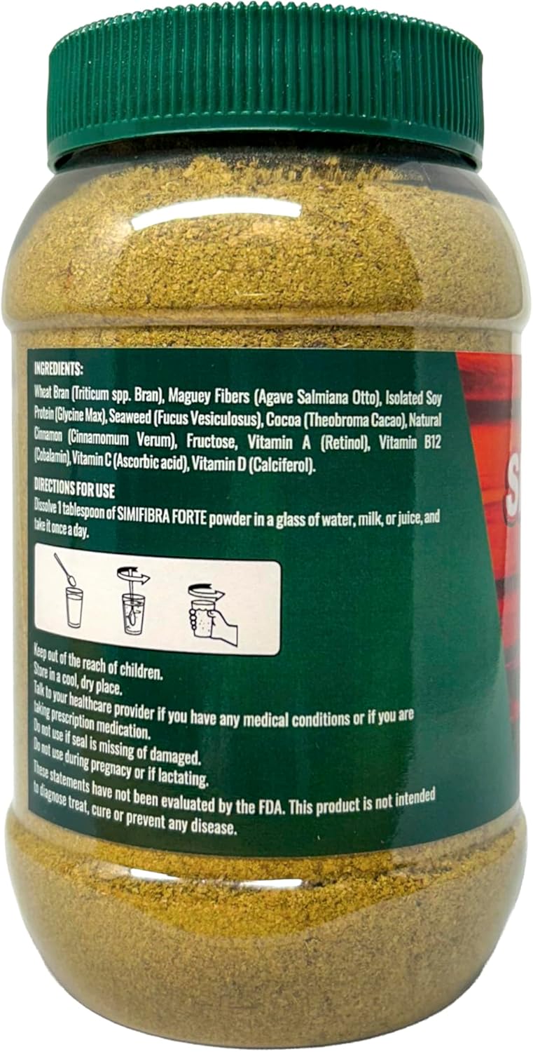 MX Dietary Fiber Supplement Powder 300g - Supports Digestive Health and Weight Management | Suplemento de Fibra Dietética en Polvo, 300g - Apoya la Salud Digestiva y el Control de Peso
