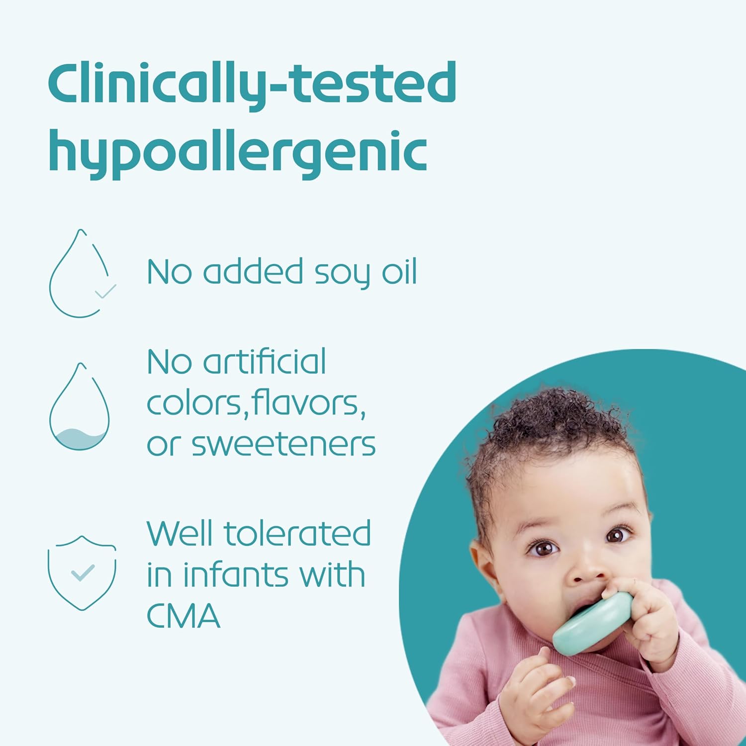 Pepticate Hypoallergenic Infant Formula for Relief of Cow Milk Allergy Symptoms, Nutritionally Complete Baby Milk with DHA, ARA & Prebiotics, Baby Formula Suitable from 0-12 months, 13.2oz