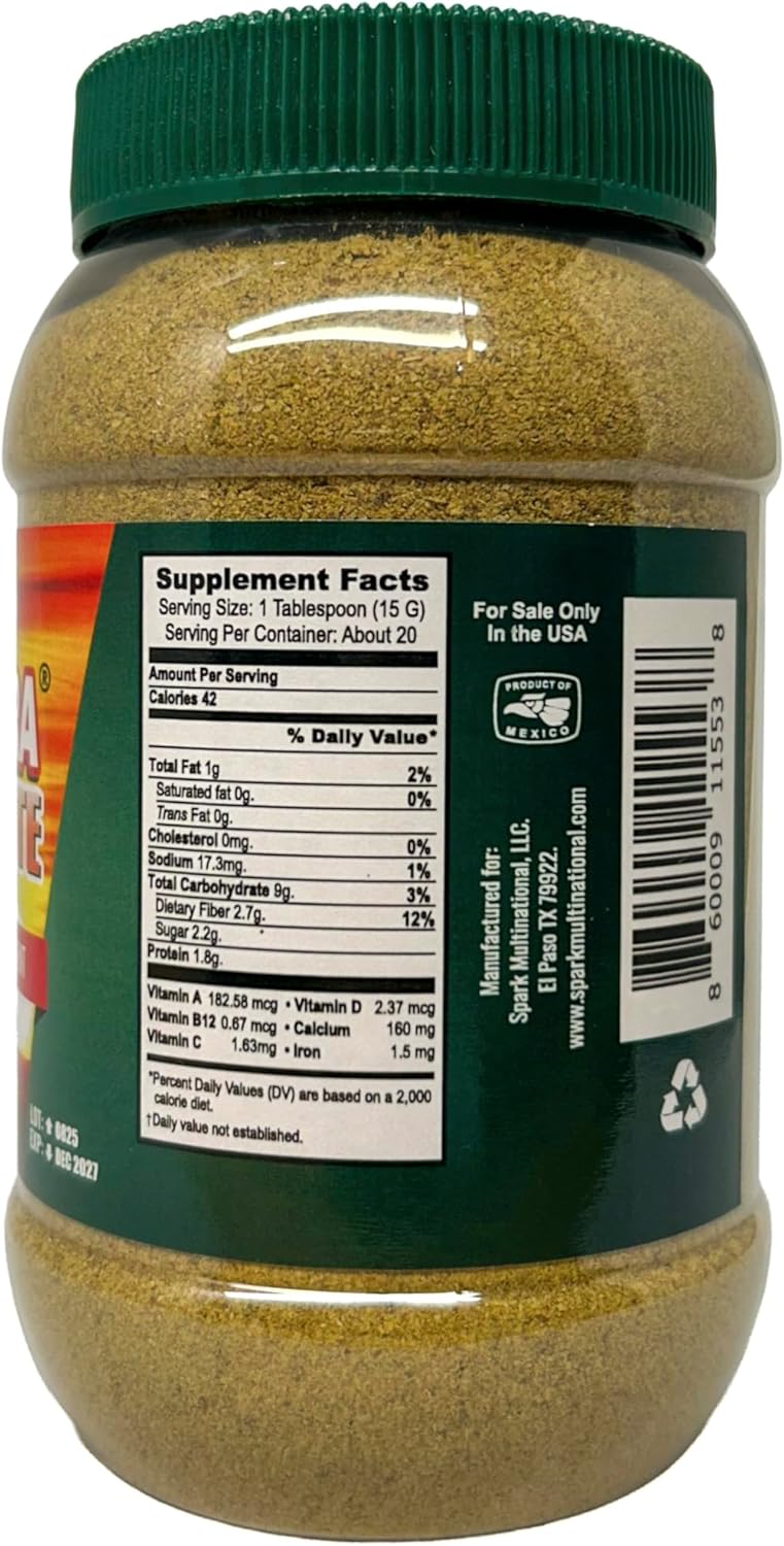 MX Dietary Fiber Supplement Powder 300g - Supports Digestive Health and Weight Management | Suplemento de Fibra Dietética en Polvo, 300g - Apoya la Salud Digestiva y el Control de Peso