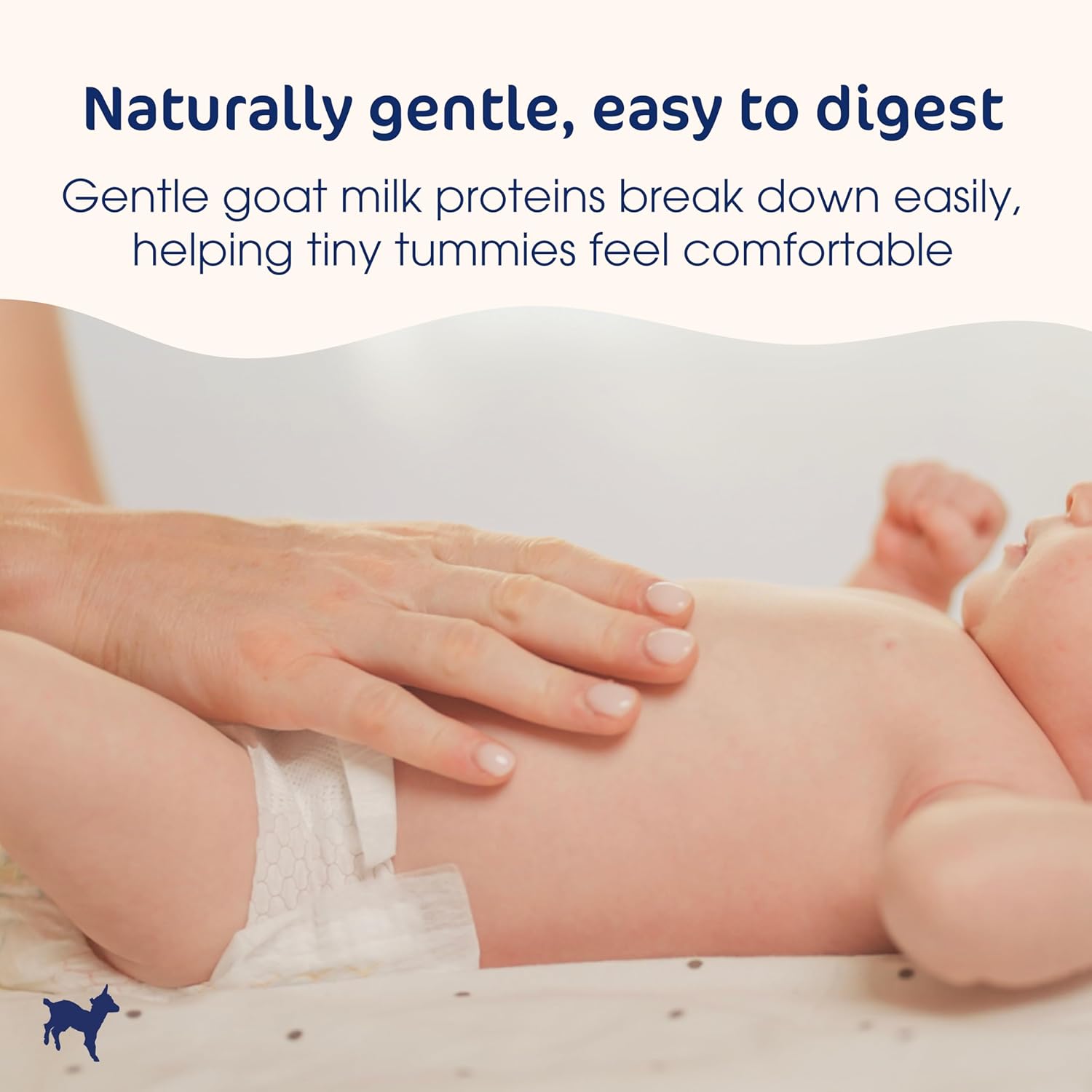 Kabrita Goat Milk-Based Infant Formula Powder, Designed for Gentle Digestion, Gentle Alternative to Cow’s Milk, with Iron, DHA, ARA & Prebiotics, for Infants 0–12 Months, Non-GMO, 28 oz