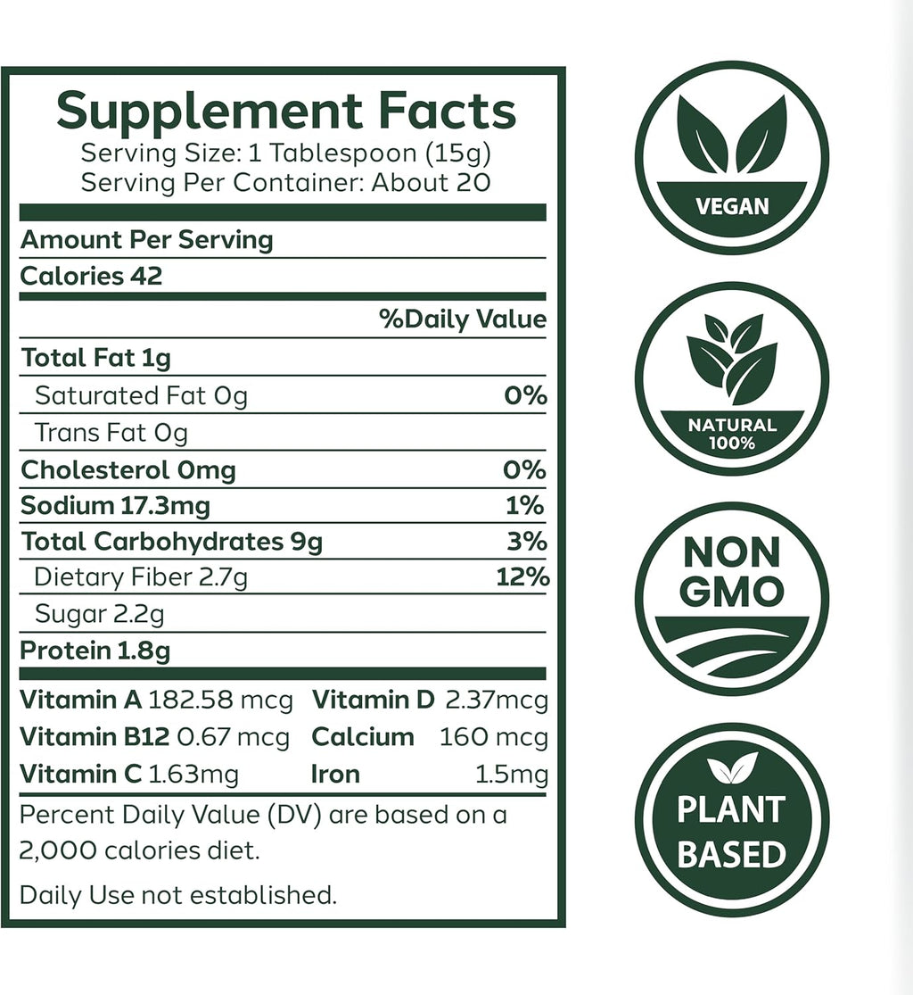 MX Dietary Fiber Supplement Powder 300g - Supports Digestive Health and Weight Management | Suplemento de Fibra Dietética en Polvo, 300g - Apoya la Salud Digestiva y el Control de Peso