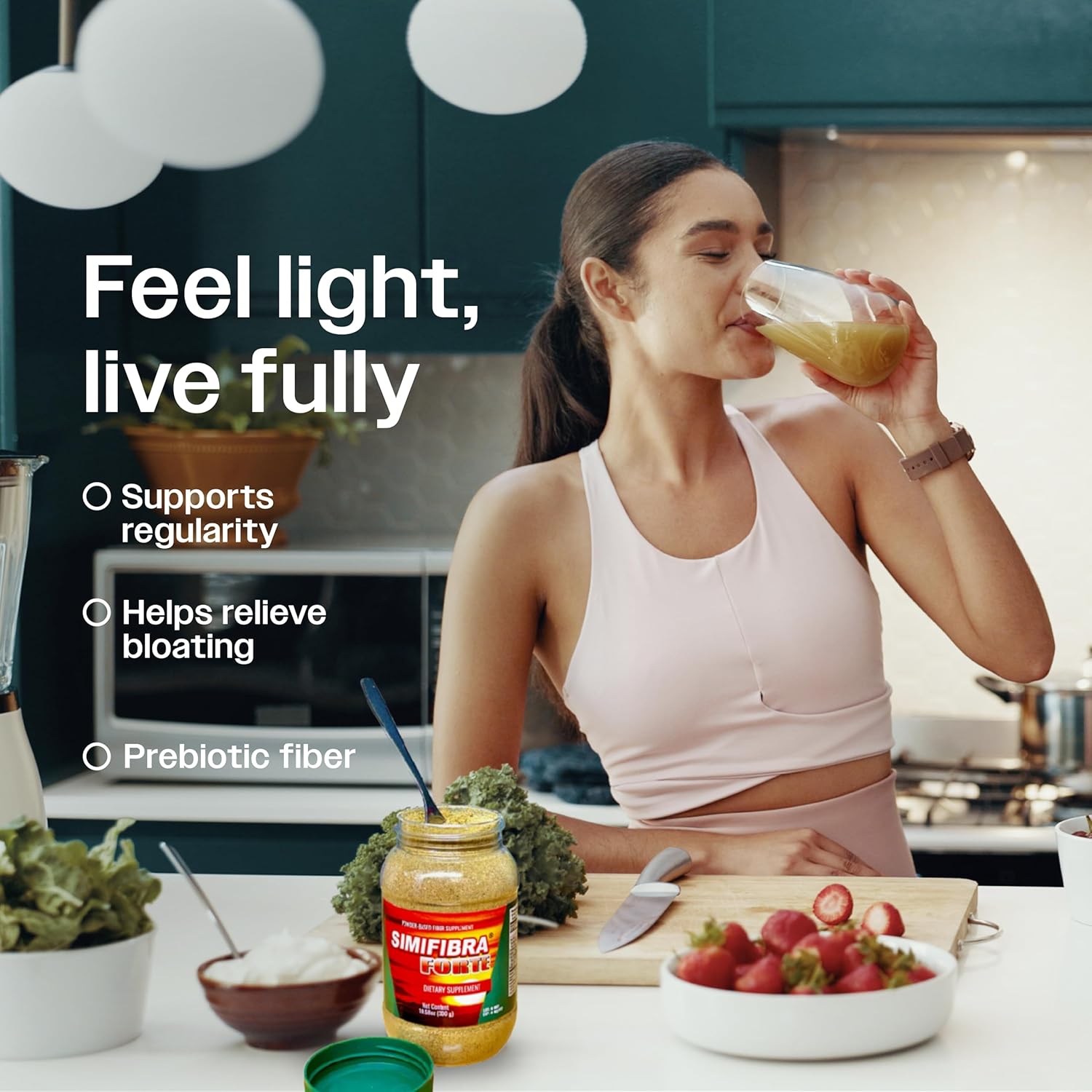 MX Dietary Fiber Supplement Powder 300g - Supports Digestive Health and Weight Management | Suplemento de Fibra Dietética en Polvo, 300g - Apoya la Salud Digestiva y el Control de Peso